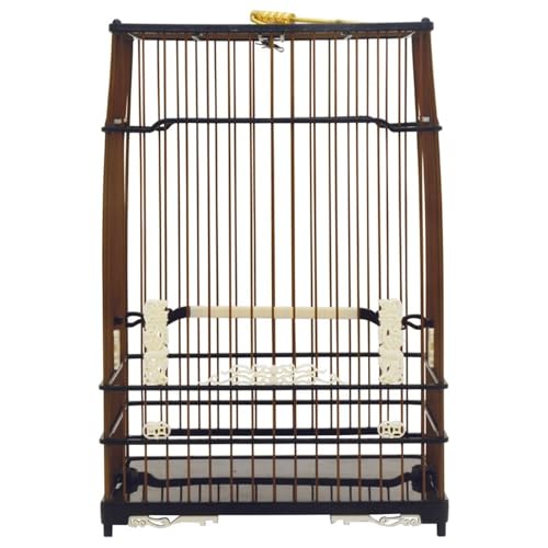 Bequem Quadratischer Vogelkäfig, Kunststoffkäfig, mittelgroßer Vogel, Gurt, Chassis, Haken, leicht, waschbar, einfach zu reinigen Praktisch Bequem Quadratischer Vogelkäfig, Kunststoffkäfig, mittelgroßer Vogel, Gurt, Chassis, Haken, leicht, waschbar, einfach zu reinigen Praktisch von Lizhuzhuzs28
