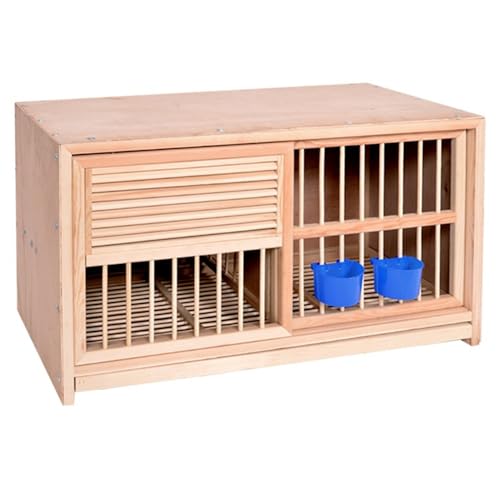 Bequem Taubenkäfig, Brieftauben-Paarungsnistkasten, Taubenausrüstung, Zuchtkäfig, Holzvogelkäfig Praktisch(Mittel) von Lizhuzhuzs28