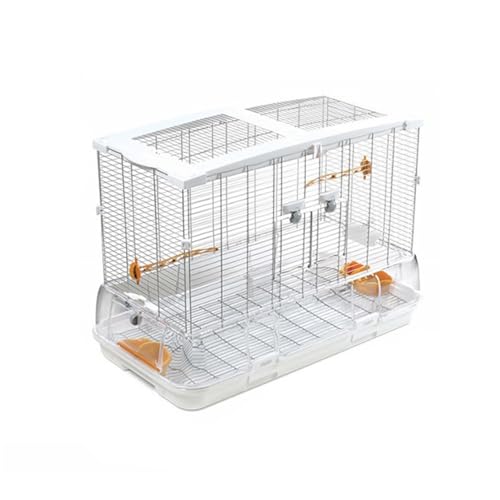 Bequem Vogelkäfig aus Acryldraht, Papageienkäfig, große Größe, tiefer Boden, leicht zu reinigen Praktisch(Groß) von Lizhuzhuzs28