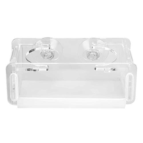 Acryl -Fischtank -Aquarium -Feeder, transparente Leichtsaugbecher -Installation für die Fischfütterung von LjwZekyrnt