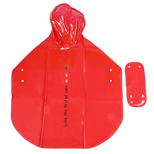 Roter Haustier wasserdichtes Regenmantel mit Kapuze -Manteljacke für Hunde Katzen, die im Regen im Regen gehen (3XL) von LjwZekyrnt