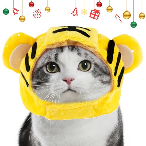 Lmaisdh Katzenhut – niedliche, lustige, weiche Katzenkopfbedeckung – Foto-Requisiten, kleine, verstellbare Haustierbedarf, warme Haustierbekleidung, kaltes Wetter Haustierausrüstung für kleine Welpen Lmaisdh Katzenhut – niedliche, lustige, weiche Katzenkopfbedeckung – Foto-Requisiten, kleine, verstellbare Haustierbedarf, warme Haustierbekleidung, kaltes Wetter Haustierausrüstung für kleine Welpen von Lmaisdh