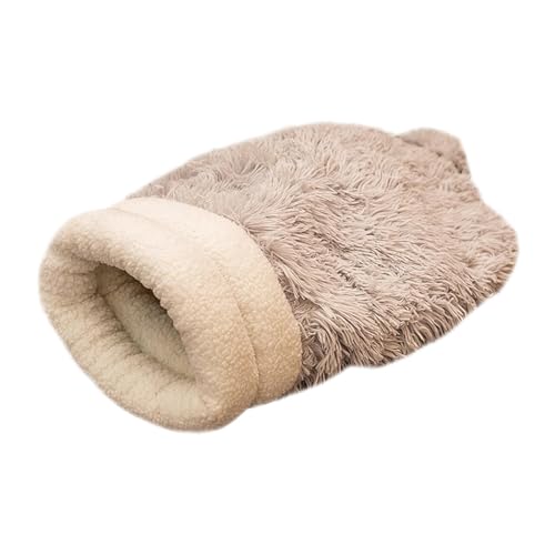 Lmaisdh Plüsch-Katzenbett-Tasche, halbgeschlossene Plüschhöhle, Winter-Katzenbett, Wärmekissen-Sack, kaltes Wetter, Haustierruhe, Unterhaltungsmatte für Esszimmer, Balkon Lmaisdh Plüsch-Katzenbett-Tasche, halbgeschlossene Plüschhöhle, Winter-Katzenbett, Wärmekissen-Sack, kaltes Wetter, Haustierruhe, Unterhaltungsmatte für Esszimmer, Balkon von Lmaisdh