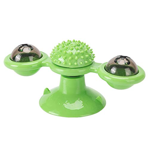 Lmzzdld Haustier Spielzeug Drehen Windmill Lustiges Katzen Spielzeug Luminous Turntable Katze Kratzen Device Lmzzdld Haustier Spielzeug Drehen Windmill Lustiges Katzen Spielzeug Luminous Turntable Katze Kratzen Device von Lmzzdld