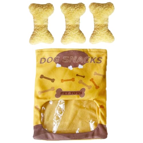 Lnhgh Crinkle Quietschende Hundeknochenspielzeug, knochenförmige Haustierspielzeug | Weich gefüllte Hundeknochen Snacks Tasche Plüsch Quietschende Spielzeug,Crinkle Lustige interaktive Kau Lnhgh Crinkle Quietschende Hundeknochenspielzeug, knochenförmige Haustierspielzeug | Weich gefüllte Hundeknochen Snacks Tasche Plüsch Quietschende Spielzeug,Crinkle Lustige interaktive Kau von Lnhgh