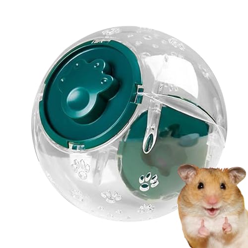 Lnhgh Hamster Running Ball, Hamster Bälle zum Herumlaufen,Fitness Running Hamster Wheel atmungsaktiv - Multifunktionales Radkäfigzubehör kleine Haustiere Aktivität für Freunde Kinder Erwachsene Teen von Lnhgh