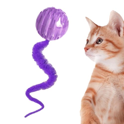 Lnhgh Hüpfball mit Schwanz für Katzen,Hüpfball für Katzen - Interaktives Katzenspielzeug, Hüpfball mit Schwanz - Hüpfball, Katzenspielzeug, Katzenübungsspielzeug, Bälle, eine Stunde voller Lnhgh Hüpfball mit Schwanz für Katzen,Hüpfball für Katzen - Interaktives Katzenspielzeug, Hüpfball mit Schwanz - Hüpfball, Katzenspielzeug, Katzenübungsspielzeug, Bälle, eine Stunde voller von Lnhgh