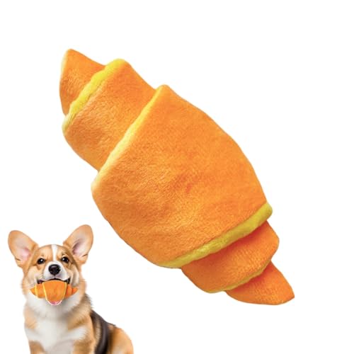 Lnhgh Hundekauenspielzeug, Hundeanreicherung Spielzeug | Weiche Croissant Form Welpe zahler Spielzeug - Welpe Teether, interaktive Plüschpuppen für Innen- oder Außenbereiche Lnhgh Hundekauenspielzeug, Hundeanreicherung Spielzeug | Weiche Croissant Form Welpe zahler Spielzeug - Welpe Teether, interaktive Plüschpuppen für Innen- oder Außenbereiche von Lnhgh