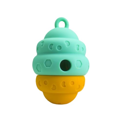 Lnhgh Hundeleckerli-Spender | Langsamfütterung Leckerli Spielball,Futter Suchspiel Bei Kauspiel, Futtersuche & Langeweile Mit Silikonmaterial Für Käfigtraining von Lnhgh