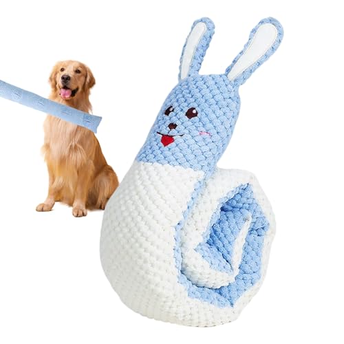 Lnhgh Hundequietschende Spielzeug, Hundespielzeug Aggressive - Haustierspielzeug Hundefutter Puzzle Spiele | Gefüllte Tierweiche Squeaker -Haustiervorräte, Dinosaurier -Hasen -Welpen -Spiele Food von Lnhgh