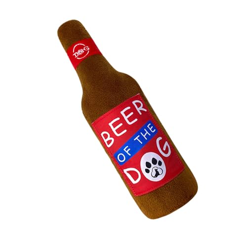 Lnhgh Hundequietschende Spielzeugflasche, Plüschspielzeug für Aggressive Kauen - Bierflasche kauen Plüschspielzeugspiele,Welpe -Thing -Thing -Thing -interaktive Hundeladers, Anreicherung von Lnhgh Hundequietschende Spielzeugflasche, Plüschspielzeug für Aggressive Kauen - Bierflasche kauen Plüschspielzeugspiele,Welpe -Thing -Thing -Thing -interaktive Hundeladers, Anreicherung von von Lnhgh