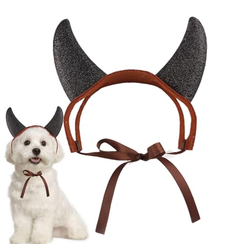Lnhgh Katzen-Teufelshörner, Haustier-Cosplay-Kostüm - Filz Halloween Teufelshörner,Tragbare, leichte Haustier-Kopfbedeckung, niedliche Hundekostüme für Partys, Feiern, Karneval Lnhgh Katzen-Teufelshörner, Haustier-Cosplay-Kostüm - Filz Halloween Teufelshörner,Tragbare, leichte Haustier-Kopfbedeckung, niedliche Hundekostüme für Partys, Feiern, Karneval von Lnhgh