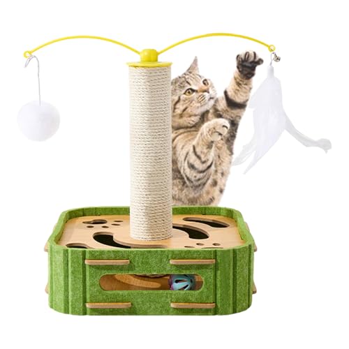 Lnhgh Katzenkratzpost, Katzenpostkratzer | SISAL CAT CROCKING Post,Kätzchen Interaktives Spielzeug, Innenübung Spielzeug, Unterhaltungsvorräte, Innenräule für Erwachsene Katzen von Lnhgh