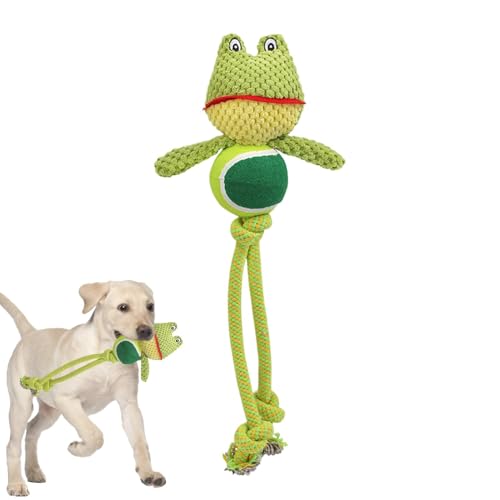 Lnhgh Kauspielzeug für Hunde, Seilspielzeug, Zahnspielzeug für Welpen - Interaktives Hundespielzeug | Quietschendes Spielzeug, verschleißfestes Hundeplüschspielzeug für Hunde Lnhgh Kauspielzeug für Hunde, Seilspielzeug, Zahnspielzeug für Welpen - Interaktives Hundespielzeug | Quietschendes Spielzeug, verschleißfestes Hundeplüschspielzeug für Hunde von Lnhgh