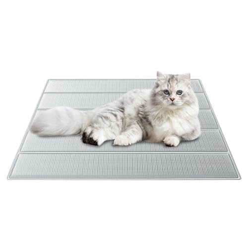 Lnhgh Kühlkissen für Katzen, Kühlmatte für Haustiere - Anti-Kratz-Eiskühler-Pads für Katzen - Sommer-Kühlmatte für Haustiere, Haustierbedarf für kleine Tiere, Hunde, Katzen, Kaninchen von Lnhgh