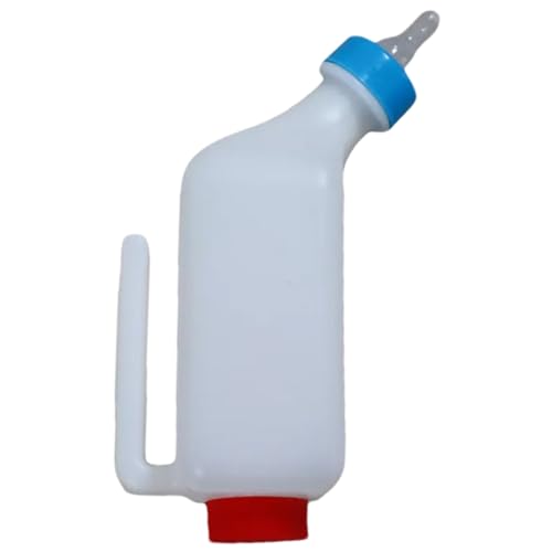 Lnhgh Lammmilchflasche Mit Nippelflasche, Tier Fütterungsflasche, Lamm Feeder Flasche, Ziegenmilchkanne - Und Schafausrüstung Nippeltränke Fütterungswerkzeug Ausrüstung von Lnhgh