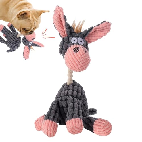 Lnhgh Quietschendes Plüsch-Hundespielzeug, Plüsch-Kauspielzeug für Hunde | Stofftier-Hundespielzeug zum Kauen - Mehrzweck-Kauspielzeug für kleine Hunde, mittelgroße Hunde, Welpen Lnhgh Quietschendes Plüsch-Hundespielzeug, Plüsch-Kauspielzeug für Hunde | Stofftier-Hundespielzeug zum Kauen - Mehrzweck-Kauspielzeug für kleine Hunde, mittelgroße Hunde, Welpen von Lnhgh