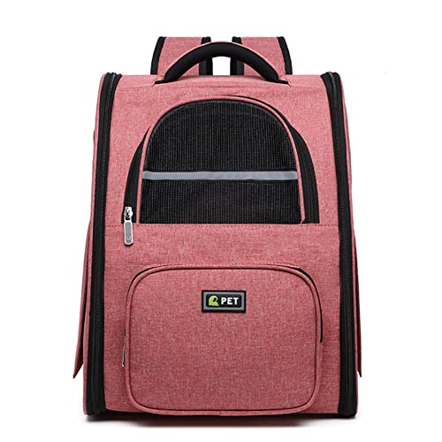 Transporttasche für Katzen, tragbar, atmungsaktiv, mit Netz-Fenstertaschen vorne, luftiger Platz, ideal für Welpen, Hunde, Katzen bis zu 8 kg Transporttasche für Katzen, tragbar, atmungsaktiv, mit Netz-Fenstertaschen vorne, luftiger Platz, ideal für Welpen, Hunde, Katzen bis zu 8 kg von Lnlscle