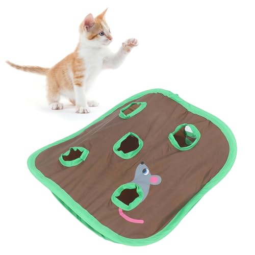 9 Löcher Katzenspielzeug Interaktives Tunnel Spielzeug Spaß Maus Jagd Puzzle Glocke Einsamkeit Reduktion Katzenspielzeug 9 Löcher Katzenspielzeug Interaktives Tunnel Spielzeug Spaß Maus Jagd Puzzle Glocke Einsamkeit Reduktion Katzenspielzeug von Loboo Idea
