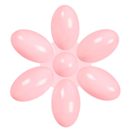 Futternapf aus Kunststoff, bezauberndes Blütenblatt-Design für Kätzchen, leicht zu reinigen und hohe Kapazität, Rosa Futternapf aus Kunststoff, bezauberndes Blütenblatt-Design für Kätzchen, leicht zu reinigen und hohe Kapazität, Rosa von Loboo Idea