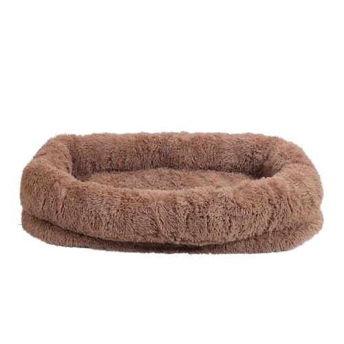 Großes Hundebett, abnehmbarer Bezug, maschinenwaschbar, gemütlich, Plüsch, runde Form, 185 x 120 x 30 cm Großes Hundebett, abnehmbarer Bezug, maschinenwaschbar, gemütlich, Plüsch, runde Form, 185 x 120 x 30 cm von Loboo Idea