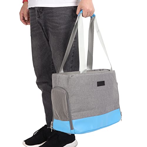 Haustier-Umhängetasche, wasserdicht, atmungsaktiv, bequem, universal, Haustier-Reisetasche, Schneemuster, Tuch für Katzen, Hunde, Kaninchen Haustier-Umhängetasche, wasserdicht, atmungsaktiv, bequem, universal, Haustier-Reisetasche, Schneemuster, Tuch für Katzen, Hunde, Kaninchen von Loboo Idea