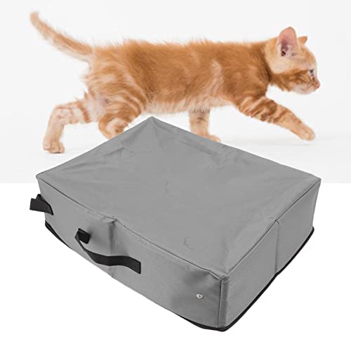 Loboo Idea Reise-Katzentoilette, wasserdicht, kratzfest, tragbar, faltbar, Katzentoilette mit Deckel, Reiseauto Loboo Idea Reise-Katzentoilette, wasserdicht, kratzfest, tragbar, faltbar, Katzentoilette mit Deckel, Reiseauto von Loboo Idea