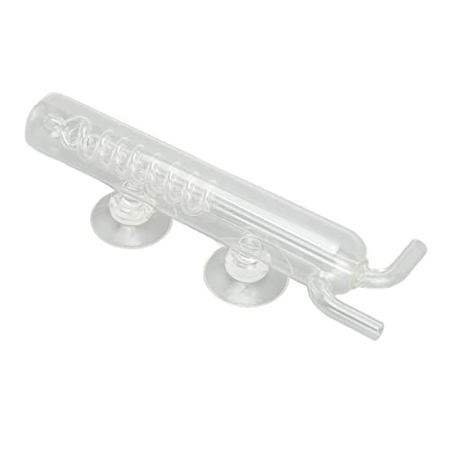 Spiral-Glas-CO2-Blasenzähler für Aquarium, hohe Transparenz, langlebig, mit Saugnäpfen Spiral-Glas-CO2-Blasenzähler für Aquarium, hohe Transparenz, langlebig, mit Saugnäpfen von Loboo Idea