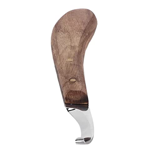 Locadence 8,6 Zoll Hufeisenhufmesser, Ergonomische Linke Hufschneider mit Gebogenem Feiner Kohlenstoffstahlklinge für Kleine und Reguläre e Locadence 8,6 Zoll Hufeisenhufmesser, Ergonomische Linke Hufschneider mit Gebogenem Feiner Kohlenstoffstahlklinge für Kleine und Reguläre e von Locadence