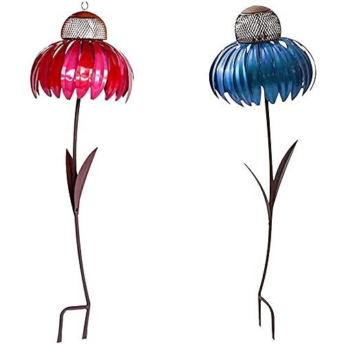 Lodokdre 2 StüCk Sensation Kornblume HäUschen Draussen Premium Stehender HäUschen Metall Garten Kunst Blumen Stangen StäNder Lodokdre 2 StüCk Sensation Kornblume HäUschen Draussen Premium Stehender HäUschen Metall Garten Kunst Blumen Stangen StäNder von Lodokdre