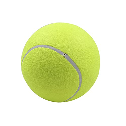 Lodokdre Beißspielzeug für Haustiere, Tennisball, Riesenball, 24 cm, für Hunde, Kauspielzeug, Tennisball, aufblasbar, Signatur, Spielzeug für Haustiere, Ball, Zubehör von Lodokdre