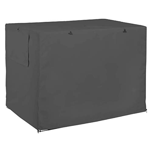 Lodokdre Hundekistenbezug Oxford Cloth Pet Kennel Cover Universal Fit für 42 Draht Hundekiste Schwarz von Lodokdre