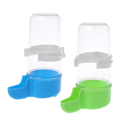 Lodoot Automatischer Vogeltränker, 200 ml, Futterspender für Lovebirds Hamster Flasche Geflügel Tränke Fütterung Containe Papagei Großer automatischer Trinkbrunnen von Lodoot