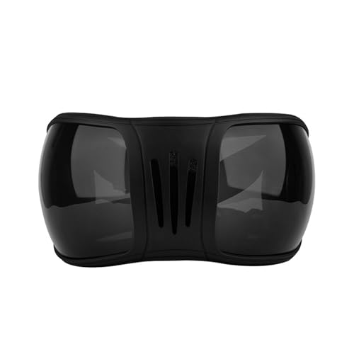 Lodoot Haustier-Sonnenbrillenschutz für Reiter, Pferd für den nördlichen Bereich mit verstellbarem Riemen für Outdoor-Sportarten, Pferdebrille von Lodoot