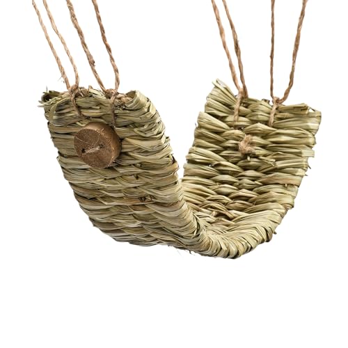 Mehrzweck-Vogelschaukel, Hängemattenstation, Gras-Design, Übung, soziale Plattform, Sittiche, Finken, Gras, Vogelschaukel von Lodoot