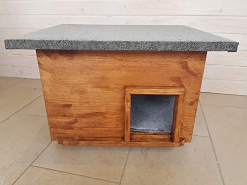 Lösche Holzbau Katzenhaus mit Heizung Kastanie Katzenhütte Wurfkiste wetterfest isoliert beheizt Lösche Holzbau Katzenhaus mit Heizung Kastanie Katzenhütte Wurfkiste wetterfest isoliert beheizt von Lösche Holzbau