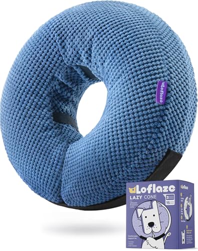 Loflaze Aufblasbares Hundekegelhalsband – Hundehalsband, Donut-Kegelhalsband, Alternative nach Operationen, weicher Kegel für große, mittelgroße kleine Hunde, Katzen – alternatives Genesungshalsband Loflaze Aufblasbares Hundekegelhalsband – Hundehalsband, Donut-Kegelhalsband, Alternative nach Operationen, weicher Kegel für große, mittelgroße kleine Hunde, Katzen – alternatives Genesungshalsband von Loflaze