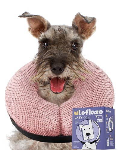 Loflaze Weiches aufblasbares Hundekegelhalsband – mittel/groß/klein, Katzengröße – Hundehals-Donut, E-Halsband-Alternative zur Genesung Loflaze Weiches aufblasbares Hundekegelhalsband – mittel/groß/klein, Katzengröße – Hundehals-Donut, E-Halsband-Alternative zur Genesung von Loflaze
