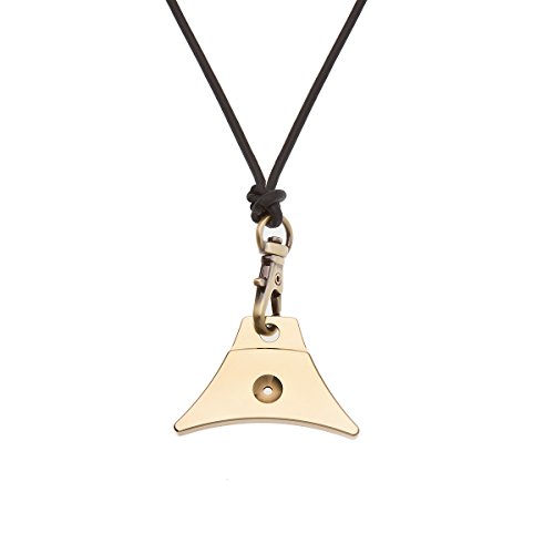 Logan Whistles Supreme Schäferhund-Pfeife aus massivem Messing und Lederband Logan Whistles Supreme Schäferhund-Pfeife aus massivem Messing und Lederband von Logan Whistles