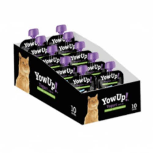 YowUp! 100% Galizischer Naturjoghurt laktosefrei für Katzen | LolitosPets (85 g (10 Stück) von LolitosPets