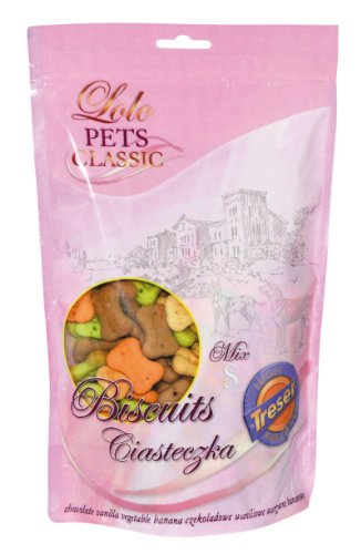 LO-80801 Biscuits for Dogs - Bones Mix M-Size, DOYPACK 350G von Lolo Pets Classic