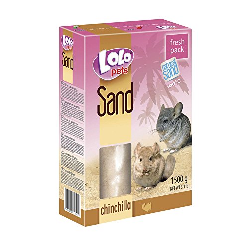 Lolo Pets Sand für Chinchillas, (1.5 kg) von Lolo Pets