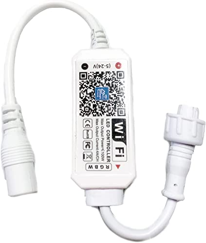 Aquariumabdeckung, langlebig (4TD-WF)Lominie 4 Kanäle Aquarium Licht WiFi Controller für aufgerüstete Asta 20 Pixie 30 Asta 120 Pixie 80 G-Serie (5 Löcher für den Leuchtenanschluss) von Lominie