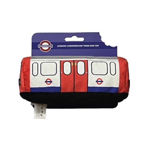 London Underground Offizielles Lizenzprodukt für Hunde, mit Knistern und Quietschelement London Underground Offizielles Lizenzprodukt für Hunde, mit Knistern und Quietschelement von Nuzokol