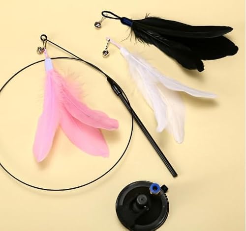 Lonwiner 2 Stück Katzenangel Stabil Mit Saugnäpfen, Interaktives Katzenspielzeug Katzenangel Spielzeug mit Saugnapf Natürlich Interaktives Katzenspielzeug Für Katzen Lonwiner 2 Stück Katzenangel Stabil Mit Saugnäpfen, Interaktives Katzenspielzeug Katzenangel Spielzeug mit Saugnapf Natürlich Interaktives Katzenspielzeug Für Katzen von Lonwiner