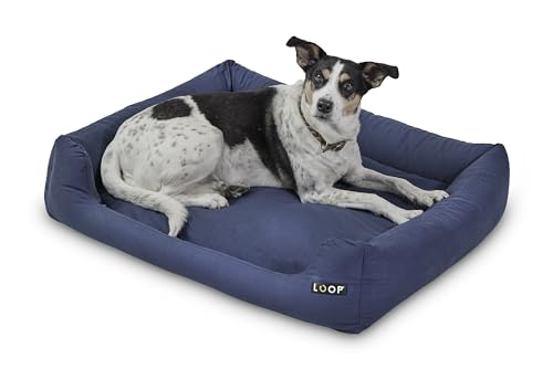 Loop Dog Bed Blue L von Loop