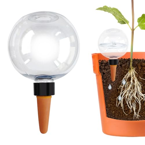 Lopreg Bewässerungskugeln,Der Automatische Gießer Kugel 500 ml Bewässerungskugeln groß, Pflanzenbewässerung Indoor Plant Watering Globes Automatische PVC Bewässerungskugeln (1PCS) von Lopreg