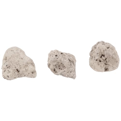Losueeun 3 StüCke Schwimm Echte Felsen Aquarium Wasserpflanze Aquarium Wasserlandschaft Modelle: S Durchmesser 4-5 cm 3 StüCke von Losueeun