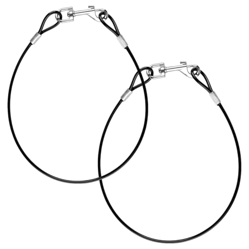 Lotsdonxia 2 Stück kaufeste Hundeleine – langlebige robuste Stahlkabel mit PVC-Beschichtung, verhedderungsfreie Verlängerung, verbindet sich mit Halsbändern und Geschirre für den Außenbereich Lotsdonxia 2 Stück kaufeste Hundeleine – langlebige robuste Stahlkabel mit PVC-Beschichtung, verhedderungsfreie Verlängerung, verbindet sich mit Halsbändern und Geschirre für den Außenbereich von Lotsdonxia