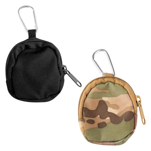 Lotsdonxia Taktische Haustier-Snack-Tasche, tragbar, verschleißfest, Sport-Modell, für den Außenbereich, Münzgeldbörse, geeignet für Outdoor-Spaziergänge, Haustierausrüstung, Schwarz und Tarnmuster, 2 Lotsdonxia Taktische Haustier-Snack-Tasche, tragbar, verschleißfest, Sport-Modell, für den Außenbereich, Münzgeldbörse, geeignet für Outdoor-Spaziergänge, Haustierausrüstung, Schwarz und Tarnmuster, 2 von Lotsdonxia